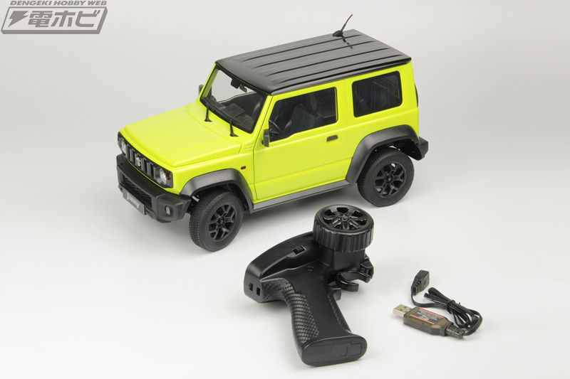 ジムニーの熱い走りが1/12スケールで体感できる！「スズキ・ジムニー