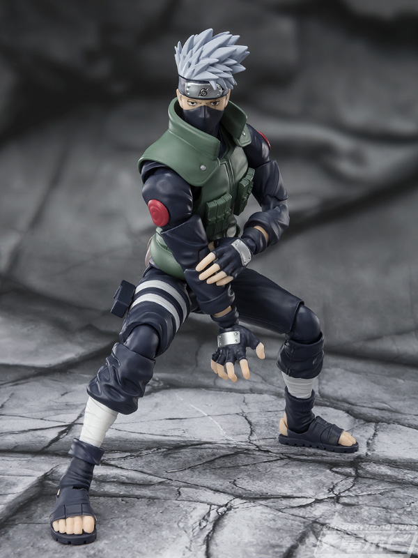 NARUTO-ナルト- 疾風伝』はたけカカシが最新の可動機構を取り入れS.H.