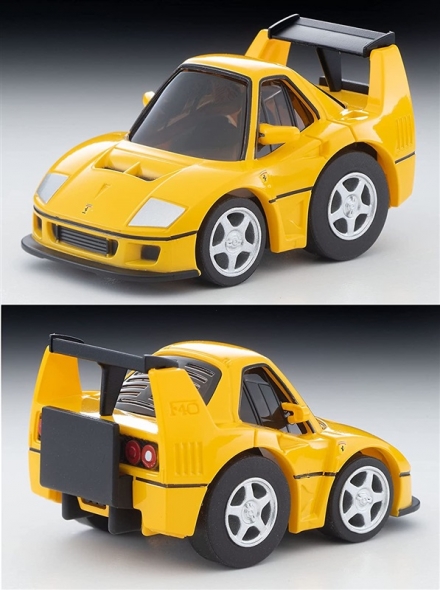 大人向けチョロQ「チョロQ zero」にフェラーリ F40 コンペティツィ