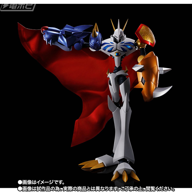デジモン』オメガモンが全高約400ミリのビッグサイズでDYNACTION