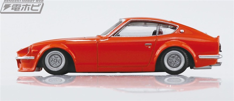 車高の低さよ！80年代に流行したチューニングマシンが集結した「1/64