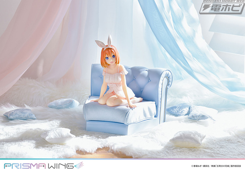 かわいさ500％！『五等分の花嫁』ネグリジェ姿の中野五姉妹の