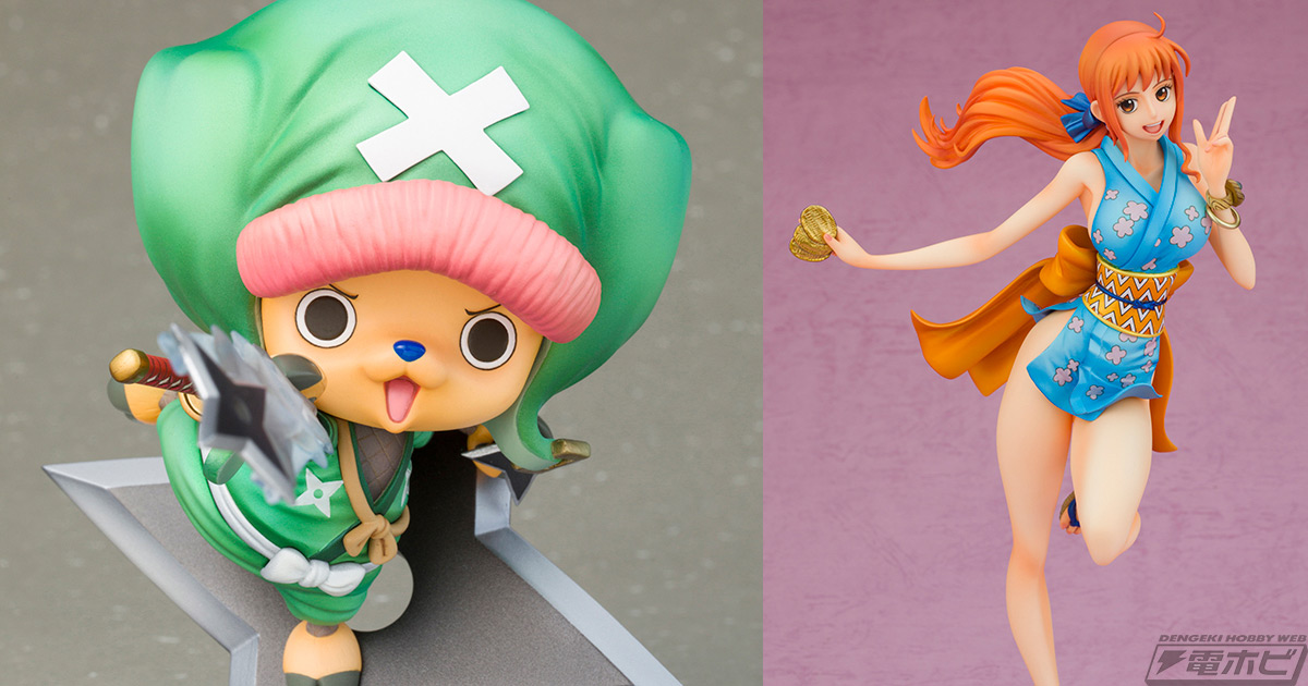 躍動感溢れるポーズが魅力的！『ワンピース』忍＆くノ一装束に身を包ん