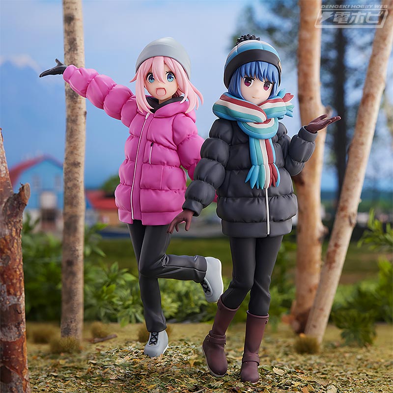 ゆるキャン△』から「各務原なでしこ」と「志摩リン」がそろって