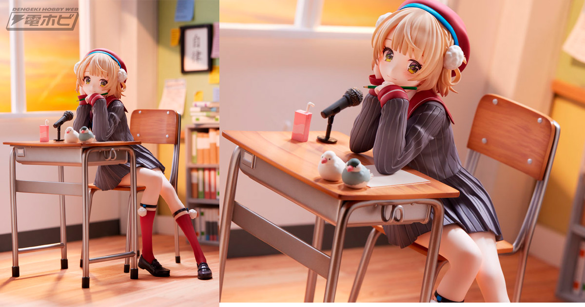 薄紅がかった頬や綺麗な瞳などを忠実に再現！イラストレーター兼VTuber