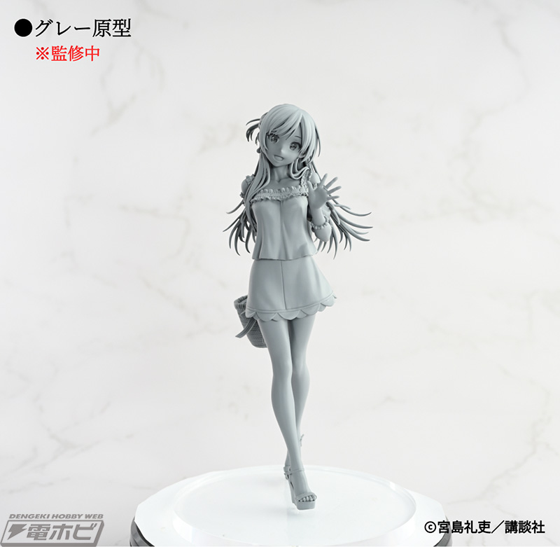 水原千鶴の等身大フィギュアも展示！パルコにて『彼女、お借りします