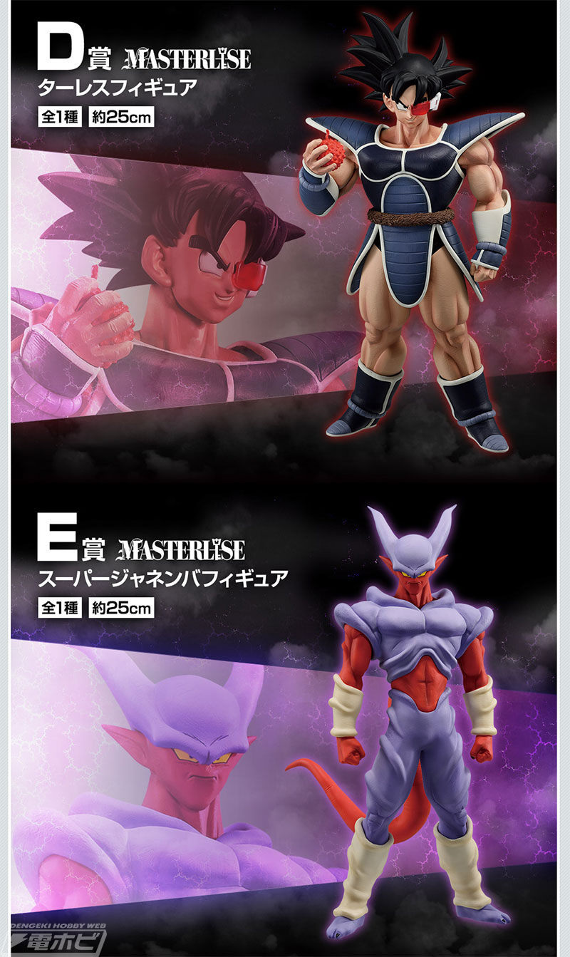 ブロリーとの激闘を再現した孫悟飯や孫悟天フィギュアが当たる！「一番