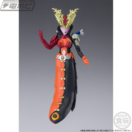 仮面ライダーW』ミュージアムの幹部・園咲家の面々が食玩アクション