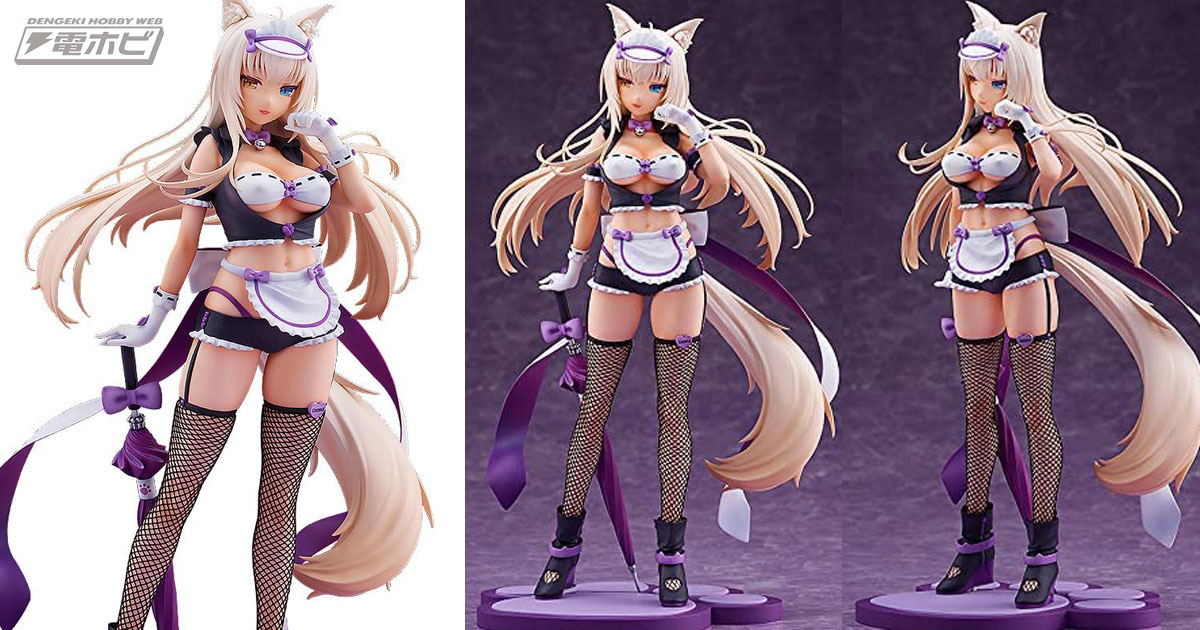 ネコぱら』ココナツがレースクイーン風にアレンジされた衣装に身を包み