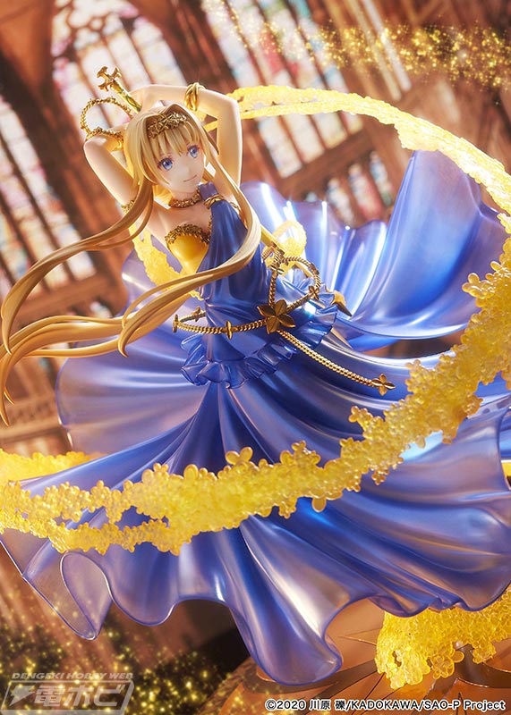 ソードアート・オンライン』迫力あるクリスタルドレス姿のアリスの