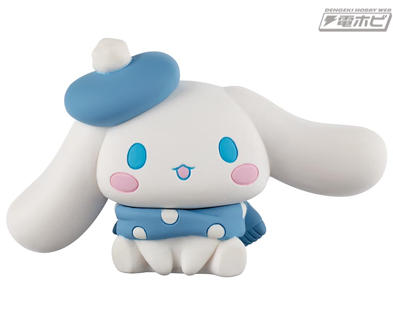 シナモロール」のカラーテーマフィギュアがカプセルトイに出現