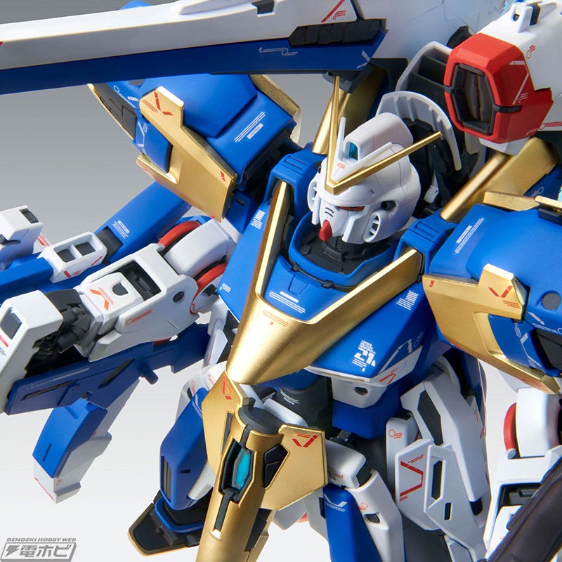 ガンプラ「MG V2アサルトバスターガンダム Ver.Ka」と「RE/100
