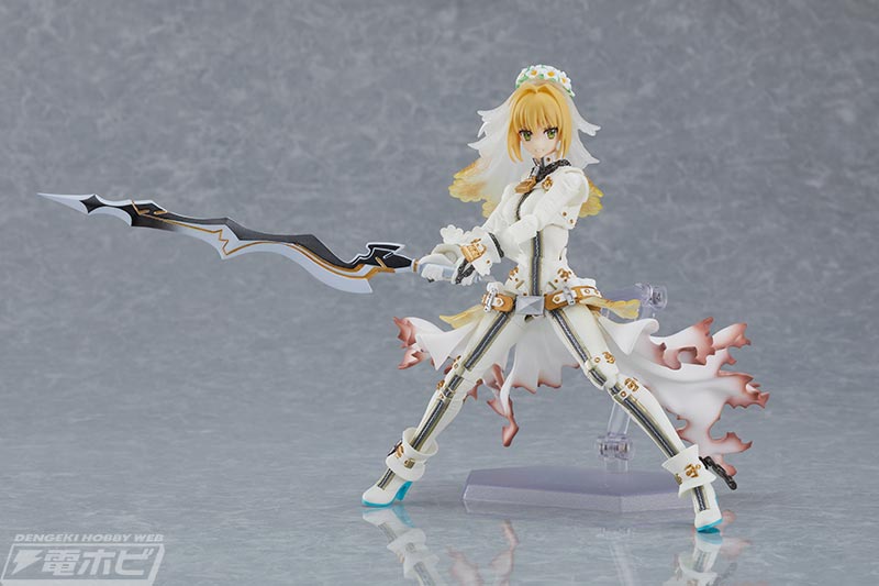 花嫁衣装のネロを華々しい雰囲気そのままに再現！『FGO』セイバーの