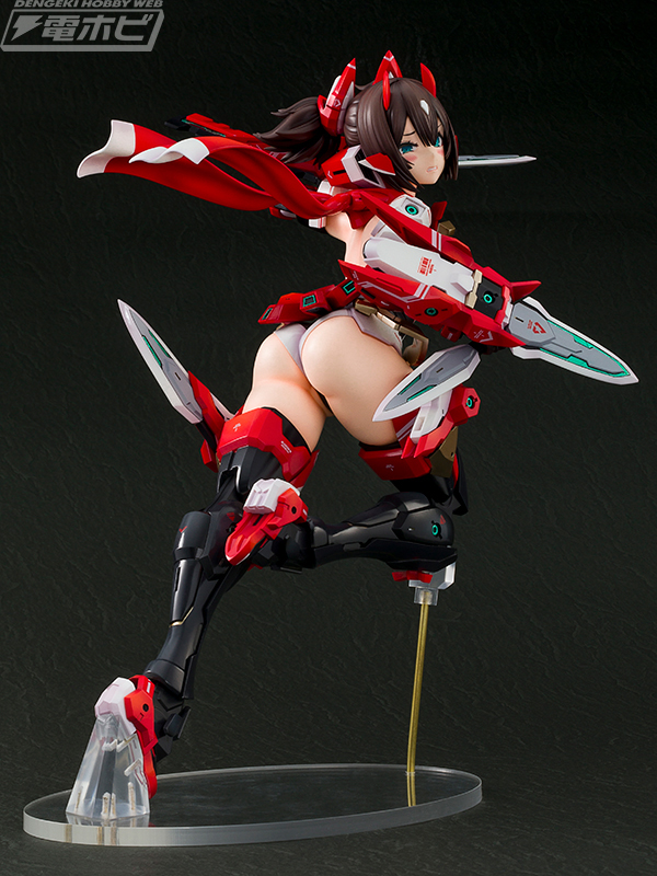 作り込まれたアーマーや魅惑の肉感表現は必見！『メガミデバイス』朱羅