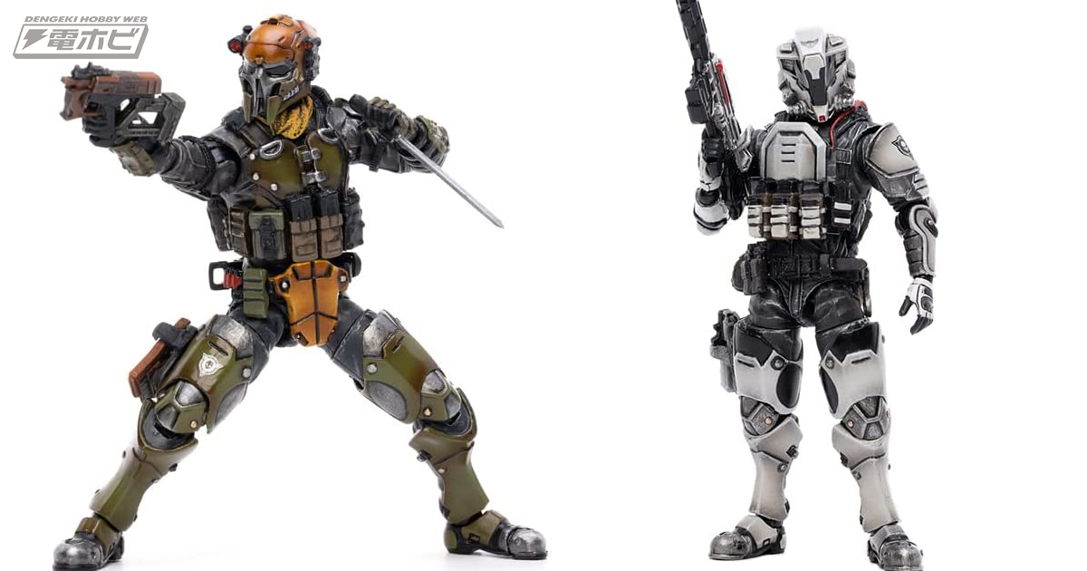 JOYTOYの「Hardcore Coldplay」シリーズに1/18スケールフィギュアが