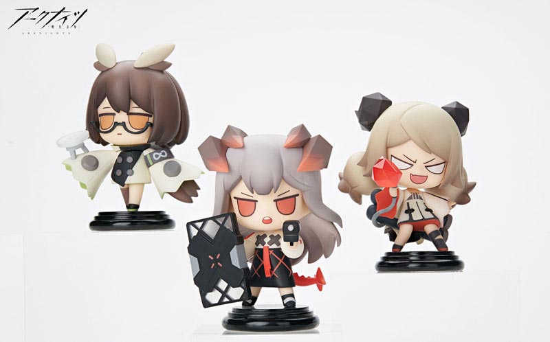 アークナイツ』サイレンス、サリア、イフリータがデフォルメフィギュア