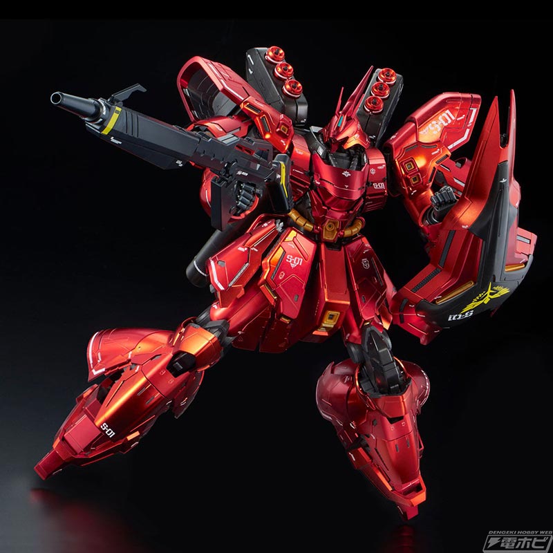 限定ガンプラ「MG サザビーVer.Ka［スペシャルコーティング］」や「MG