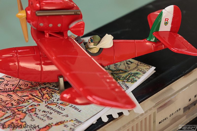 サボイアS-21の音声付き模型も発売！「ジブリがいっぱい どんぐり