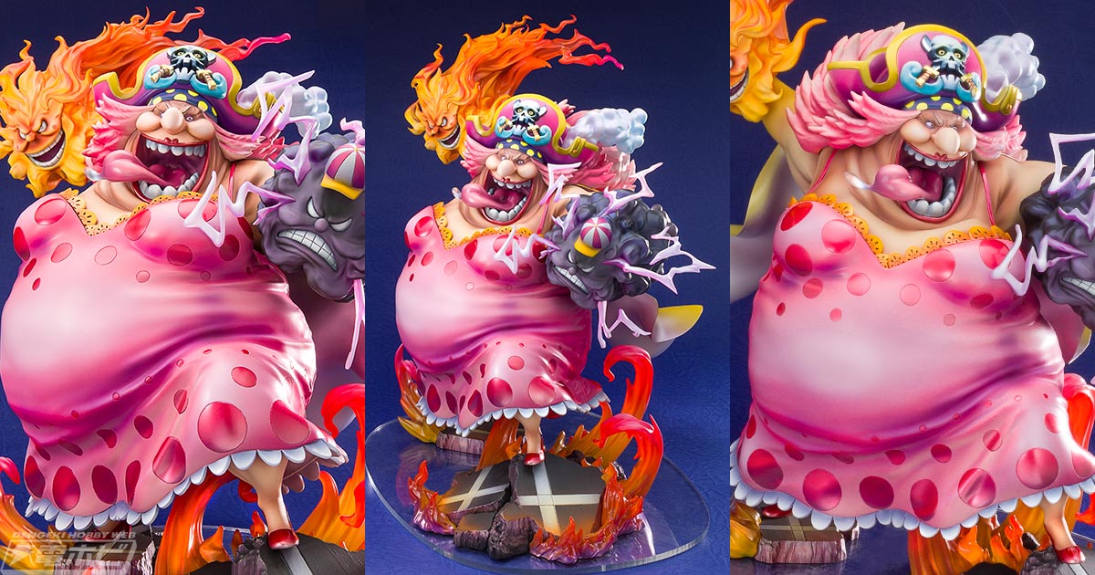 大迫力の造形＆彩色は必見！『ワンピース』ビッグ・マムこと