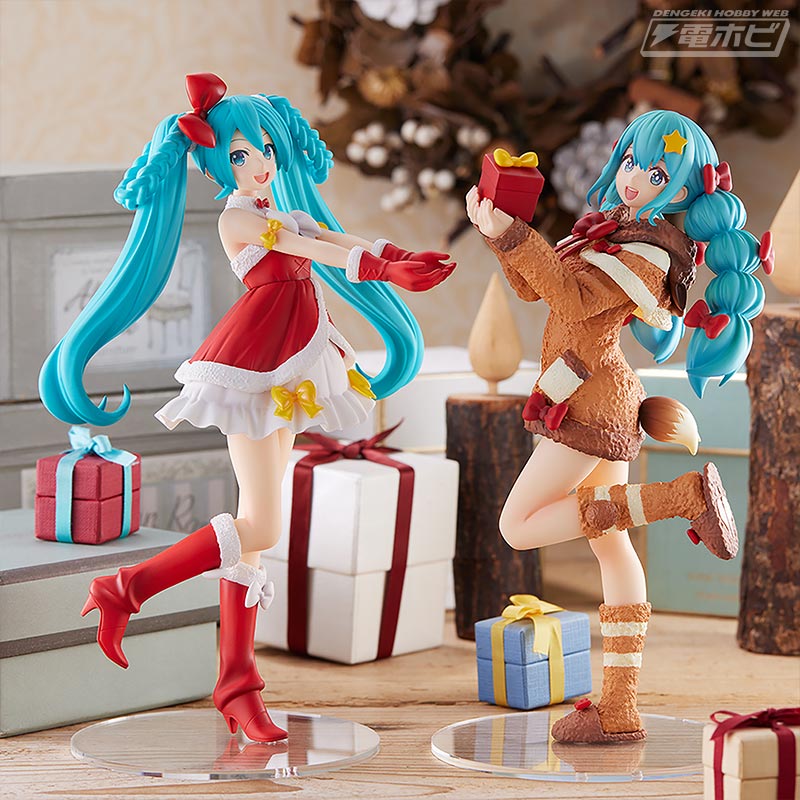 初音ミク」のリアルフィギュアがセガプライズに登場！モコモコ冬衣装で