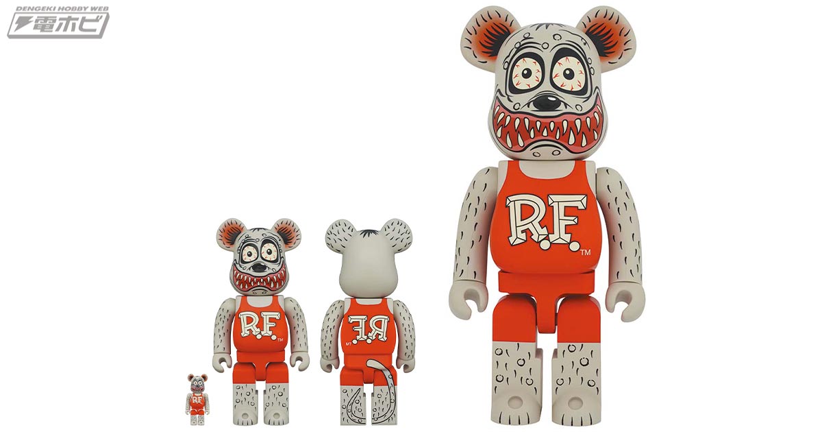 エド・ロスが生んだ奇怪なネズミ「RAT FINK」のBE@RBRICKが再び参上