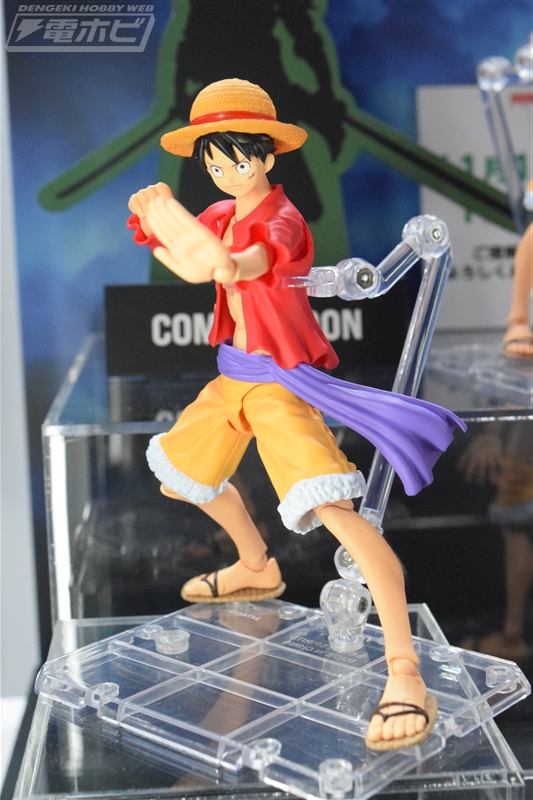 ワンピース』S.H.Figuarts ルフィが初展示！『NARUTO-ナルト