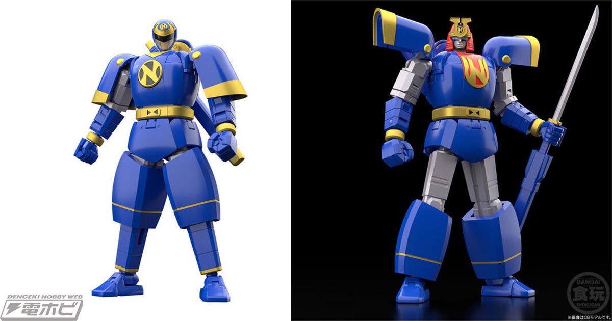 サムライマンに瞬間変形する当時の玩具ギミックも再現！プレバン限定