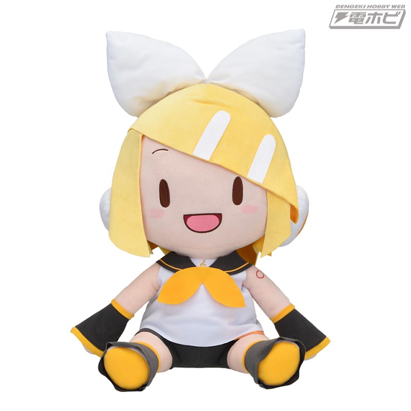 鏡音リン」と「鏡音レン」の“どでかジャンボぬいぐるみ”がセガの物販