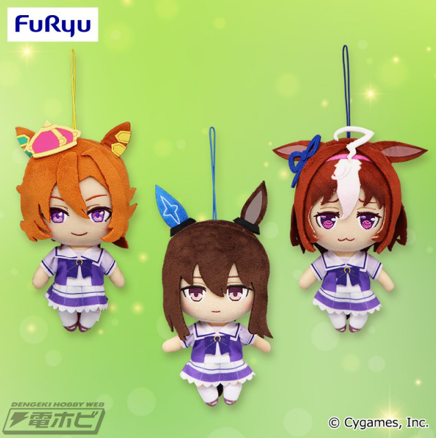 ウマ娘 プリティーダービー』12月の新作プライズが展開！ぬいぐるみ