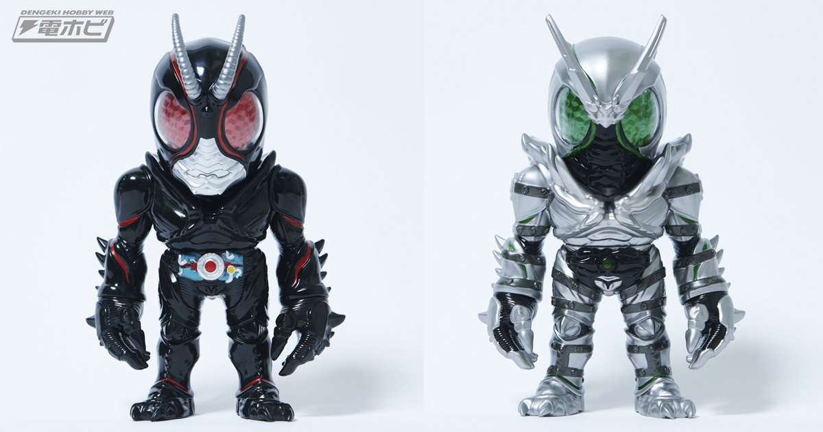 仮面ライダーBLACK SUNと仮面ライダーSHADOWMOONが完全体になった