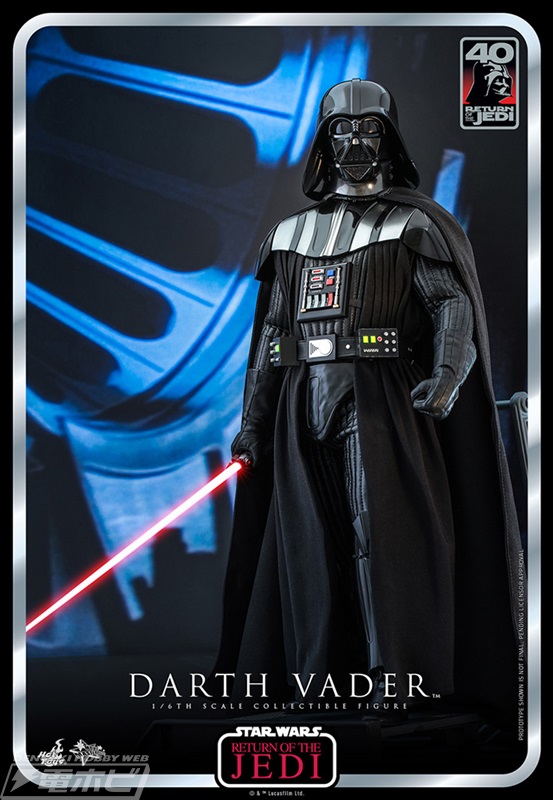 素顔も精巧に再現！『スター・ウォーズ／ジェダイの帰還』のダース