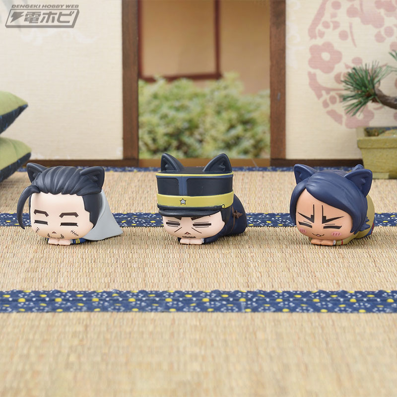 TVアニメ『ゴールデンカムイ』の“おひるねこ”はミニフィギュアと