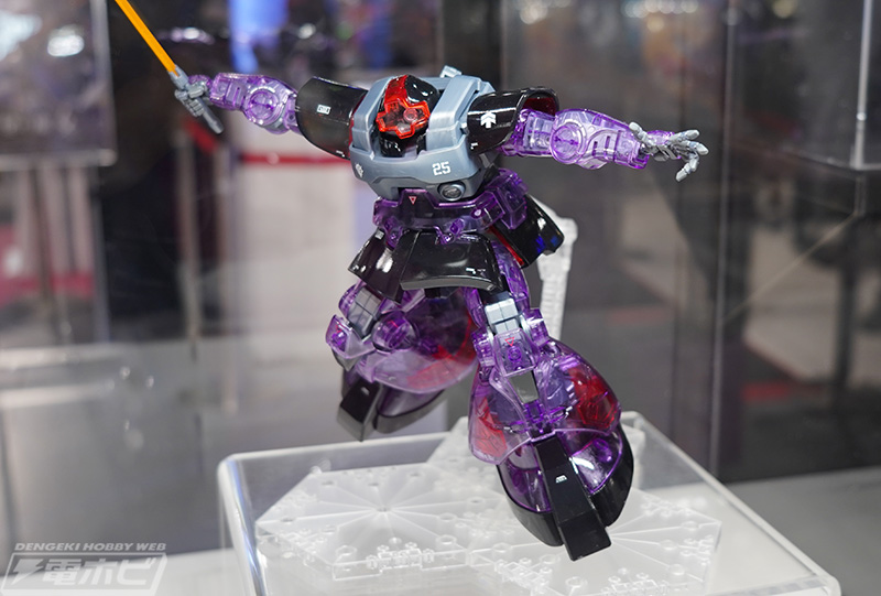限定ガンプラ「MG ドム［クリアカラー］」や「HG ゼータガンダム［U.C.