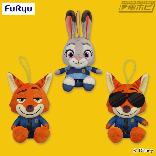 ズートピア』ジュディ＆ニックがフリューのプライズで続々展開