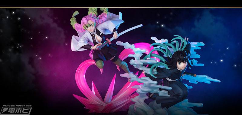 鬼滅の刃』甘露寺蜜璃と時透無一郎がフィギュアーツZEROで発売決定
