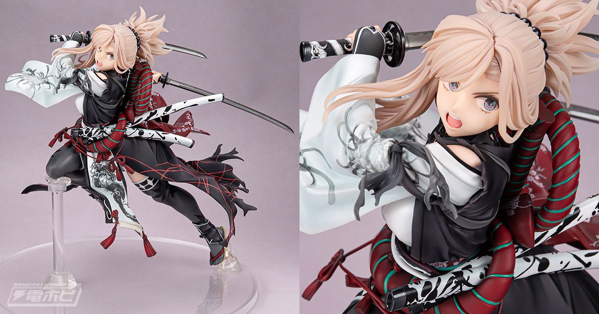 Fate/Samurai Remnant』バーサーカー/宮本武蔵がフィギュア化！2本の刀