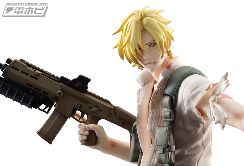 激闘シーンの姿をフィギュア化！『BANANA FISH』G.E.M.アッシュ