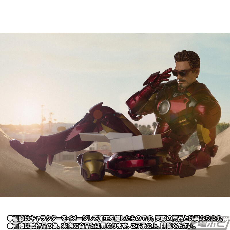 アイアンマン マーク4がアクションフィギュア「S.H.Figuarts」15周年