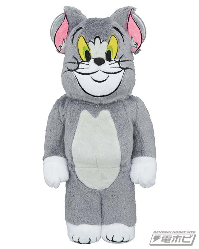 フワフワな手触りが楽しい！『トムとジェリー』のBE@RBRICKが