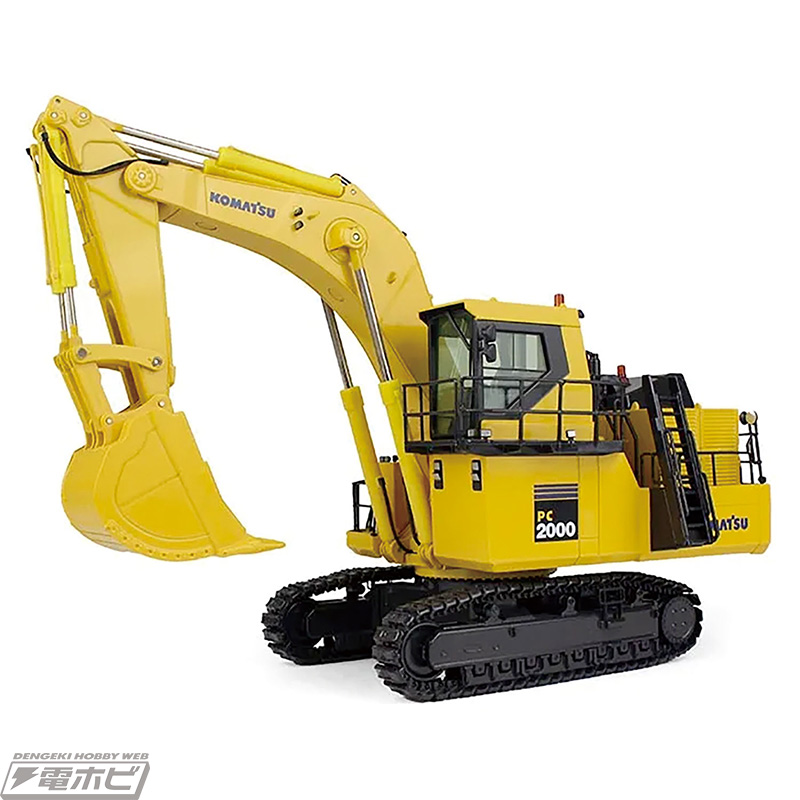 コマツの建機がダイキャスト製の完成品モデルとなって続々登場！各種