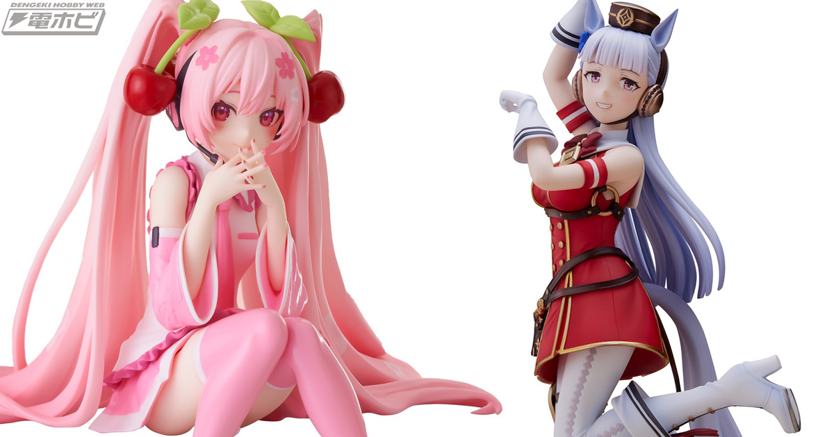 HUNTER×HUNTER』『リゼロ』『初音ミク』などのフィギュアが展示