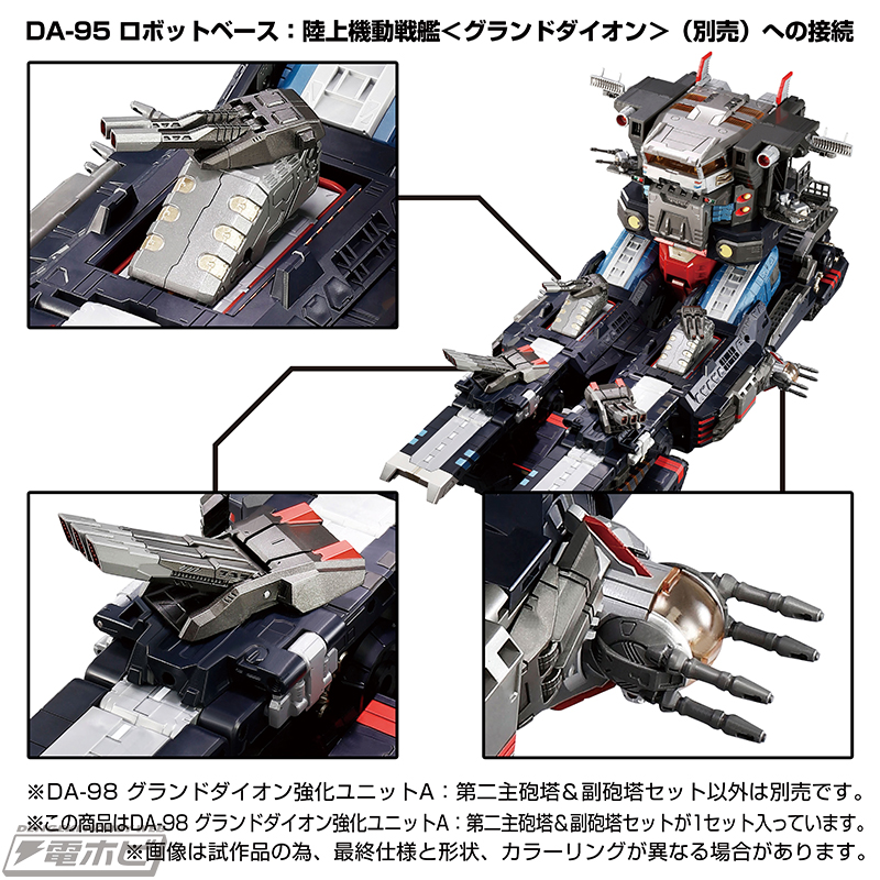 ダイアクロン ロボットベース プロジェクト第5弾！グランドダイオンの