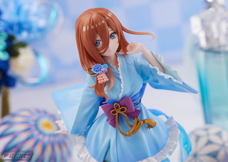 映画『五等分の花嫁』よりミニスカ浴衣姿の中野三玖がTENITOLシリーズ