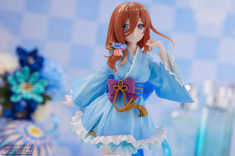 映画『五等分の花嫁』よりミニスカ浴衣姿の中野三玖がTENITOLシリーズ