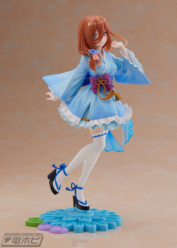 映画『五等分の花嫁』よりミニスカ浴衣姿の中野三玖がTENITOLシリーズ