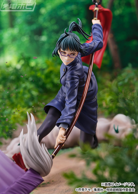 呪術廻戦』大刀を振り下ろした瞬間を切り取った禪院真希のフィギュアが