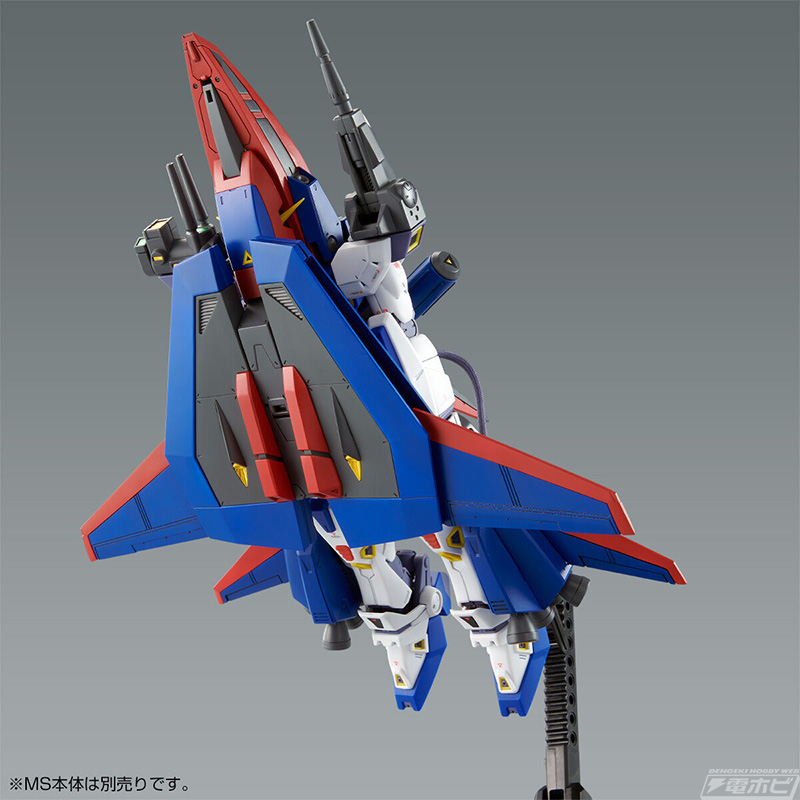 大気圏突入形態（ウェイブライダー形態）へ変形可能！ガンプラ「MG