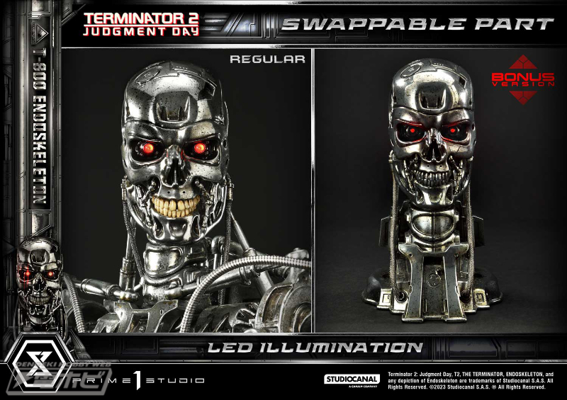 ターミネーター2』T-800 エンドスケルトンのスタチューがプライム1