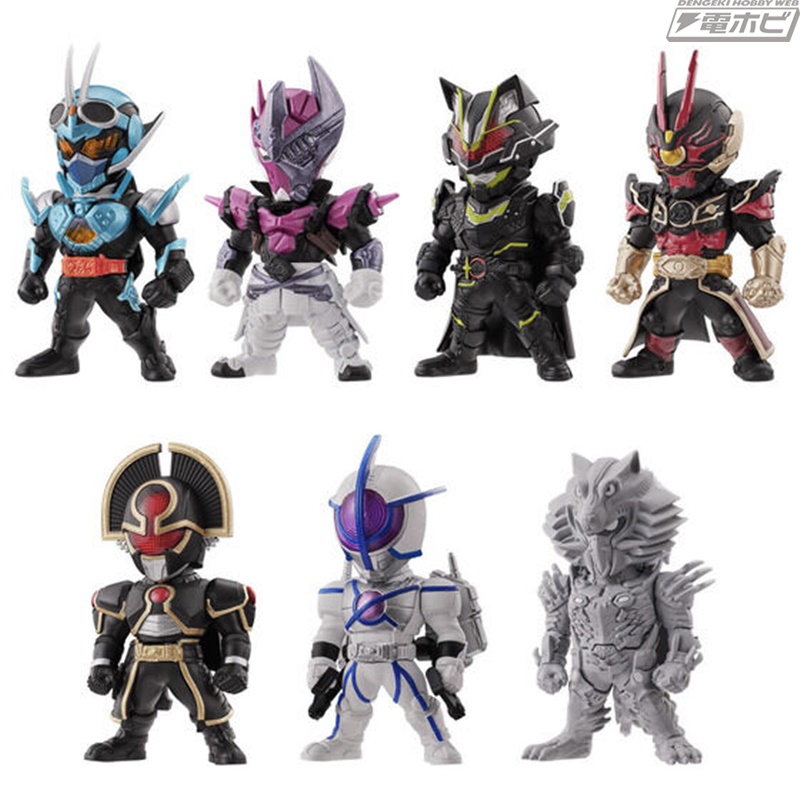 食玩デフォルメフィギュア「CONVERGE KAMEN RIDER」の第27弾が登場