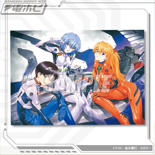 新世紀エヴァンゲリオン キャラファイングラフ レイ＆アスカ2種セット